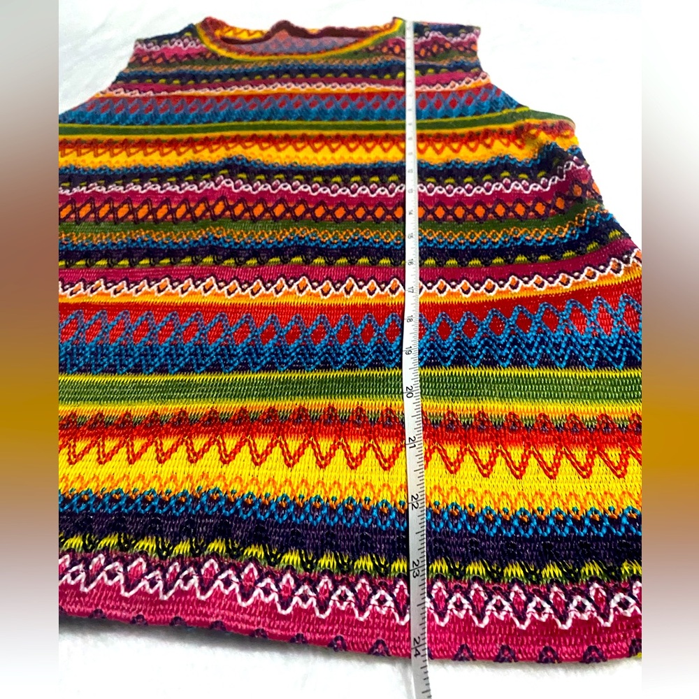 SHEIN Multicolor Patterned Tank Top | Large - Picture 4 of 8